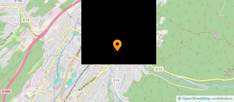localisation de l'entreprise SCI DES CARRIERES à OYONNAX