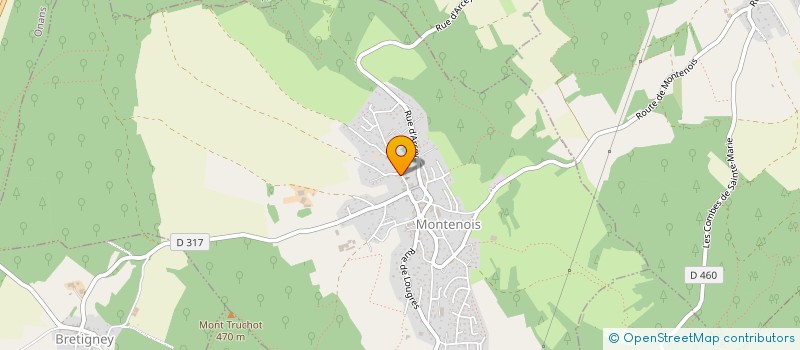 localisation de l'entreprise SCI DES CARRIERES  LONGEVELLE-SUR-DOUBS