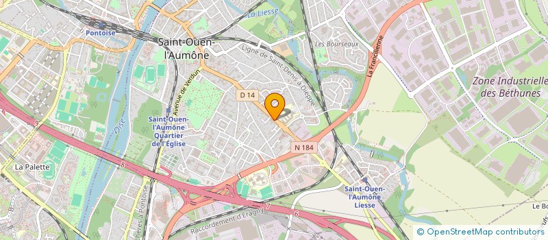 localisation de l'entreprise SCI DES CARRIERES à SAINT-OUEN-L'AUMONE