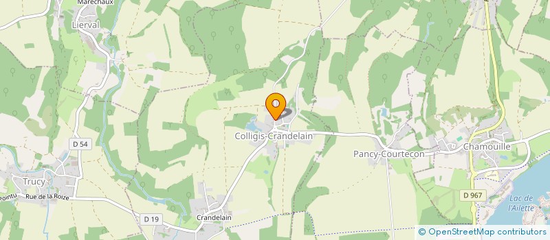 localisation de l'entreprise SCI DES CARRIERES  COLLIGIS-CRANDELAIN