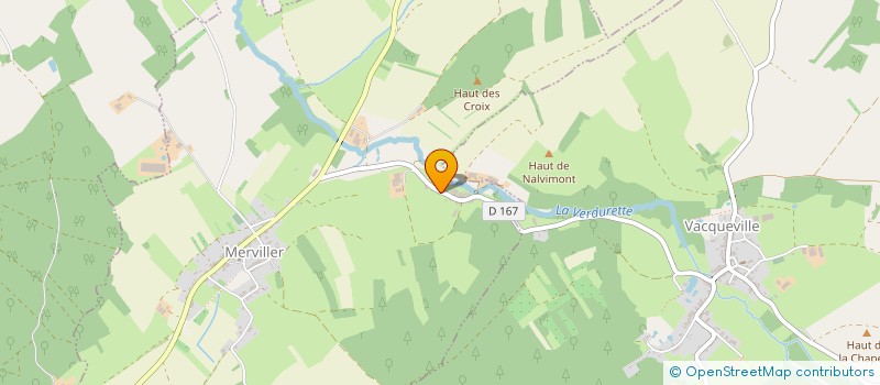 localisation de l'entreprise SCI DES CARRIERES N10  MERVILLER