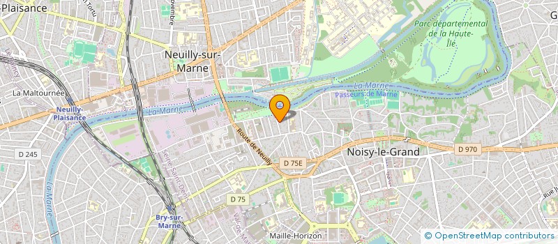 localisation de l'entreprise SCI DES CARRIERS à NOISY-LE-GRAND