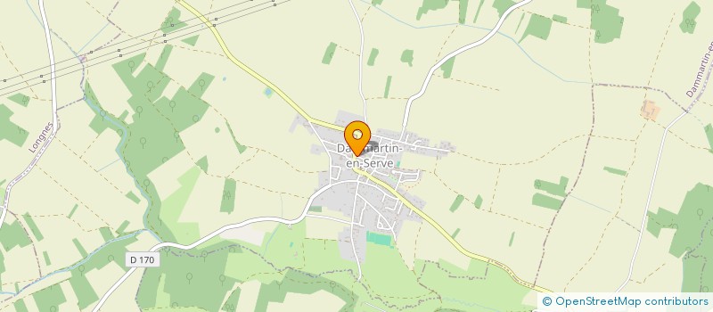 localisation de l'entreprise SCI DES CARRIERS  DAMMARTIN-EN-SERVE