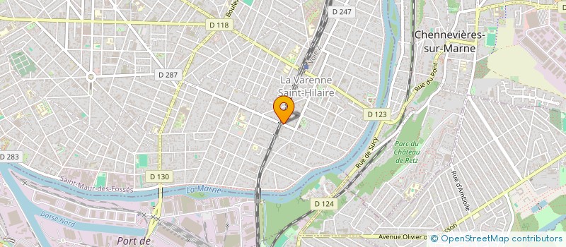 localisation de l'entreprise SCI DES CARROSSES à SAINT-MAUR-DES-FOSSES