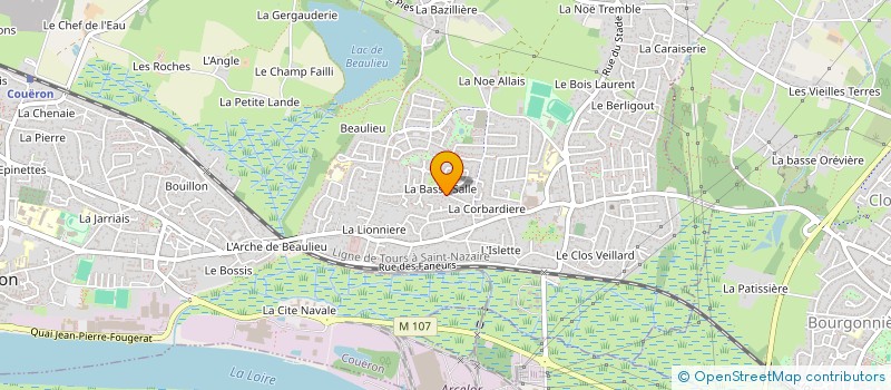 localisation de l'entreprise SCI DES CARTERONS à COUERON