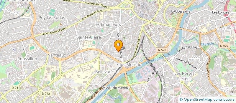 localisation de l'entreprise SCI DES CASSEAUX à LIMOGES