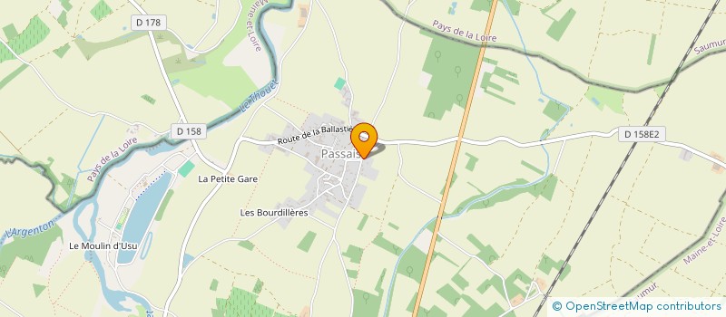 localisation de l'entreprise SCI DES CASSIS  SAINT-MARTIN-DE-SANZAY