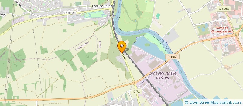 localisation de l'entreprise SCI DES CASTORS  MAILLOT