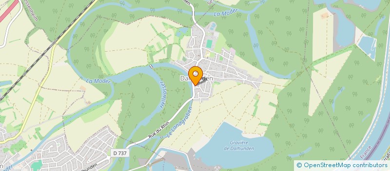 localisation de l'entreprise SCI DES CASTORS  GEISHOUSE