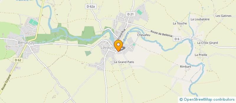 localisation de l'entreprise SCI DES CASTORS  BOIVRE-LA-VALLEE