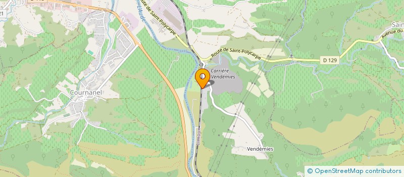 localisation de l'entreprise SCI DES CATHARES  LIMOUX