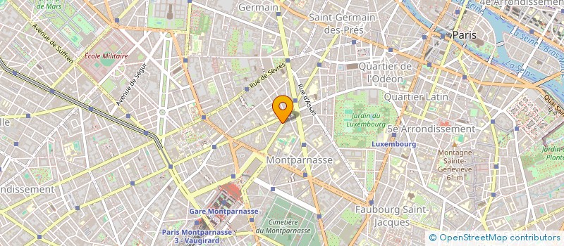 localisation de l'entreprise SCI DES CAUVINS  PARIS