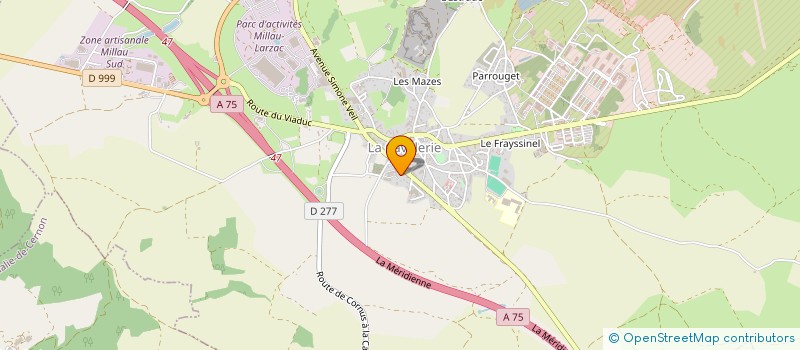 localisation de l'entreprise SCI DES CAZELLES  LA CAVALERIE