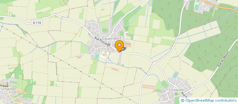 localisation de l'entreprise SCI DES CENT PAS  ETTENDORF