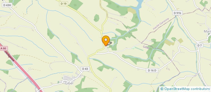 localisation de l'entreprise SCI DES CERDANS  GIBEL