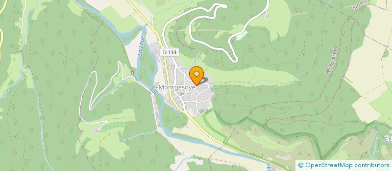 localisation de l'entreprise SCI DES CERISIERS  MONTGESOYE