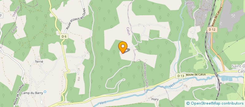 localisation de l'entreprise SCI DES CEVENNES  CATUS