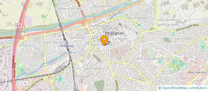 localisation de l'entreprise SCI DES CHAINES à PERPIGNAN
