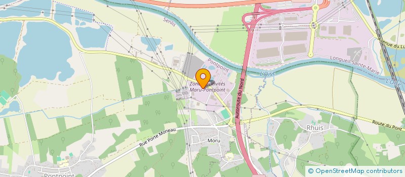 localisation de l'entreprise SCI DES CHAMPARTS  PONTPOINT