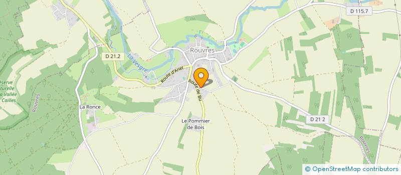 localisation de l'entreprise SCI DES CHAMPARTS à ROUVRES