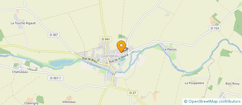 localisation de l'entreprise SCI DES CHAMPARTS à DANGEAU