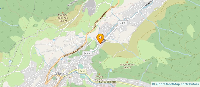 localisation de l'entreprise SCI DES CHAMPIONS  LA BRESSE