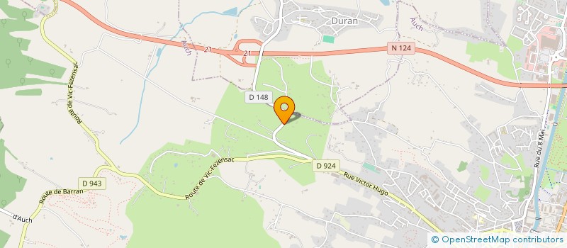 localisation de l'entreprise SCI DES CHAMPS  AUCH