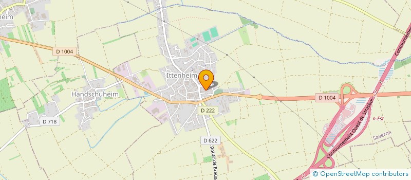 localisation de l'entreprise SCI DES CHAMPS  ITTENHEIM