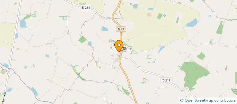 localisation de l'entreprise SCI DES CHAMPS  SAINTE-MERE