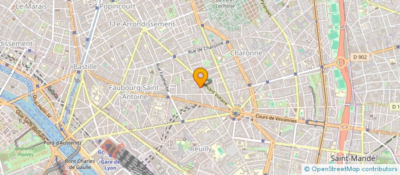 localisation de l'entreprise SCI DES CHAMPS  PARIS