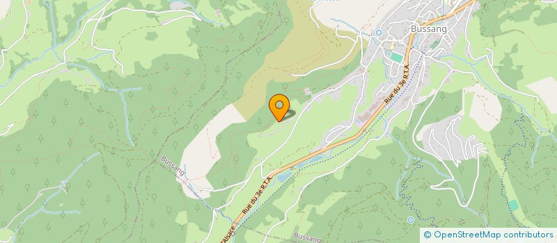 localisation de l'entreprise SCI DES CHAMPS  BUSSANG