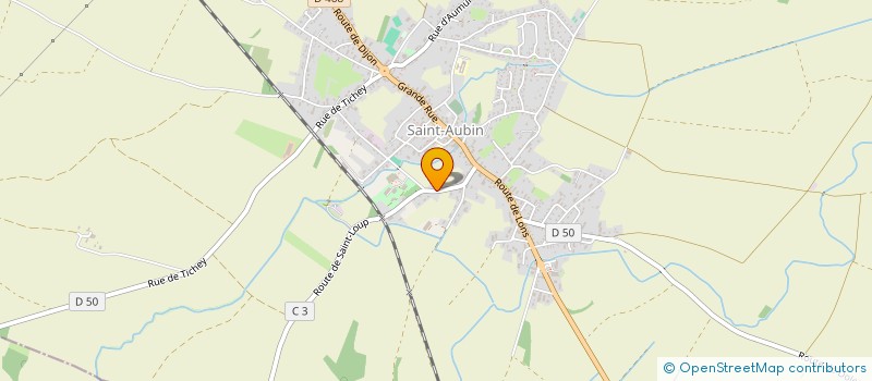 localisation de l'entreprise SCI DES CHAMPS BLANDINS à SAINT-AUBIN