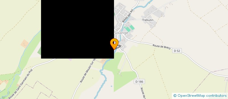 localisation de l'entreprise SCI DES CHAMPS DE DEVANT  SAINTE-SOLANGE