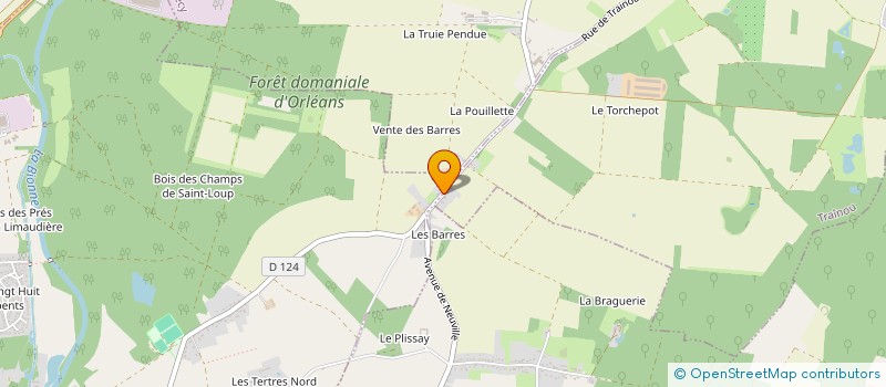 localisation de l'entreprise SCI DES CHAMPS ET DES BOIS à LOURY