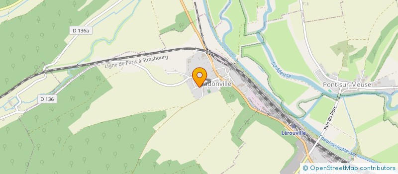 localisation de l'entreprise SCI DES CHAMPS FLEURIES à VADONVILLE