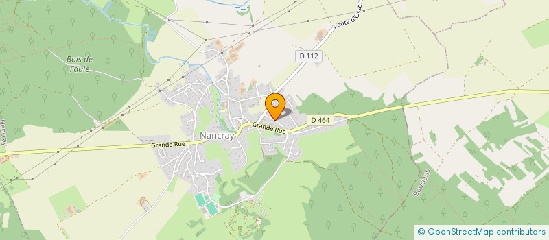 localisation de l'entreprise SCI DES CHAMPS TOUT PRES  NANCRAY