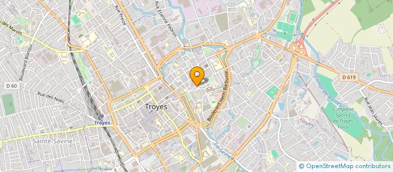 localisation de l'entreprise SCI DES CHANOINES à TROYES