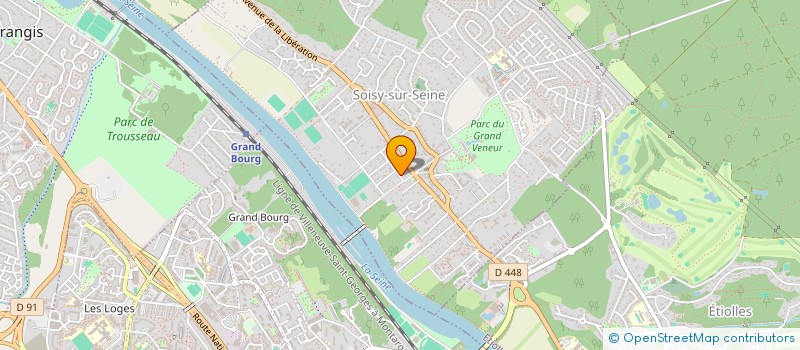 localisation de l'entreprise SCI DES CHANTS à SOISY-SUR-SEINE