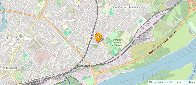 localisation de l'entreprise SCI DES CHAPELIERS à NANTES