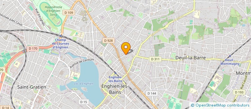 localisation de l'entreprise SCI DES CHAPELLES à MONTMORENCY