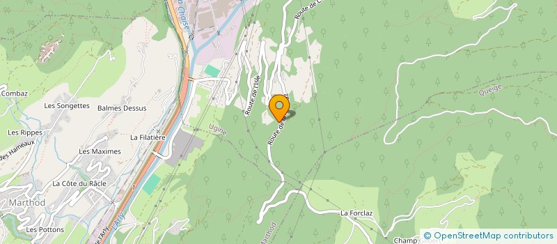 localisation de l'entreprise SCI DES CHAPELLES  COHENNOZ