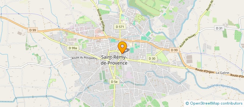 localisation de l'entreprise SCI DES CHARDONS à SAINT-REMY-DE-PROVENCE