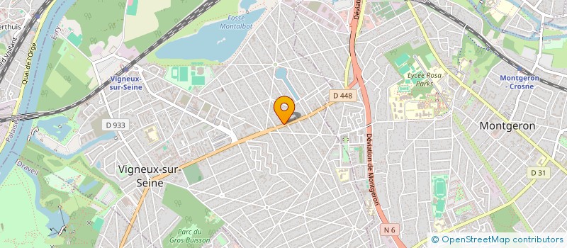 localisation de l'entreprise SCI DES CHARMES à VIGNEUX-SUR-SEINE