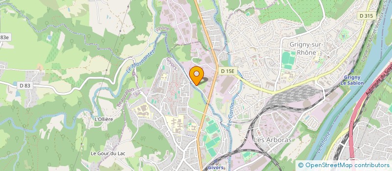 localisation de l'entreprise SCI DES CHARMES  GRIGNY