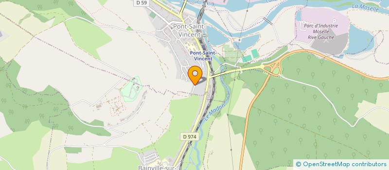 localisation de l'entreprise SCI DES CHARMES  PONT-SAINT-VINCENT