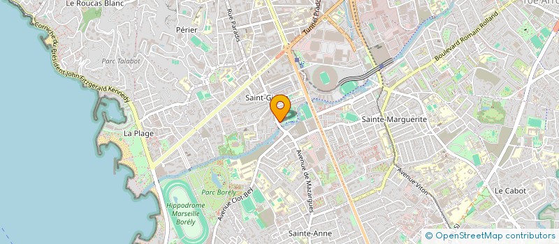 localisation de l'entreprise SCI DES CHARMES à MARSEILLE