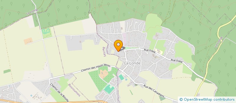 localisation de l'entreprise SCI DES CHARMILLES  LA LONDE