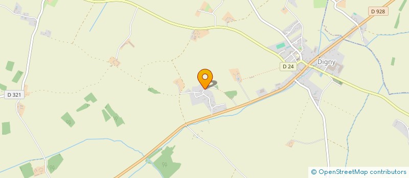 localisation de l'entreprise SCI DES CHARMILLES à DIGNY