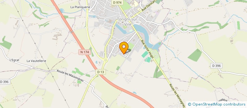 localisation de l'entreprise SCI DES CHARMILLES  TORIGNY-LES-VILLES