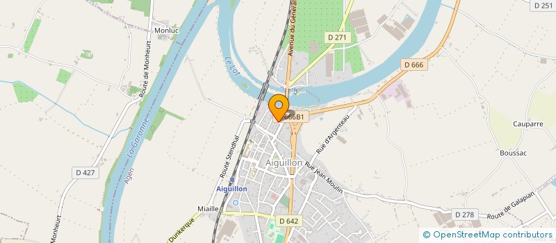 localisation de l'entreprise SCI DES CHARRETIERS à AIGUILLON